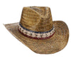 America Straw Outback with Shapeable 3 1/2" Brim